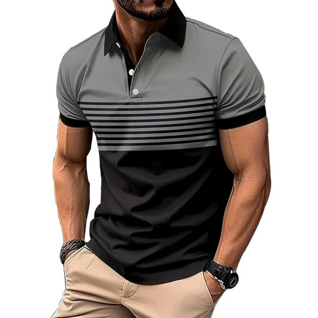 Street Fashion Men 2025 - 2025 yaz yeni erkek POLO tişörtü,