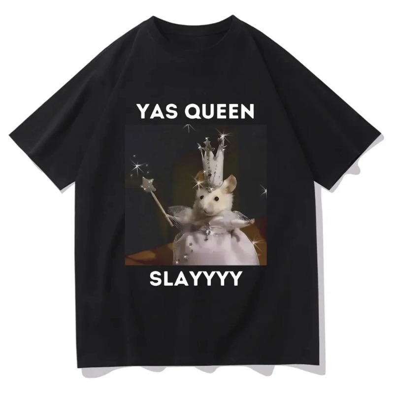 Üzgün ​​Hamster T-shirt Komik  - Queen Street Fashion incelemesi ve fiyatı
