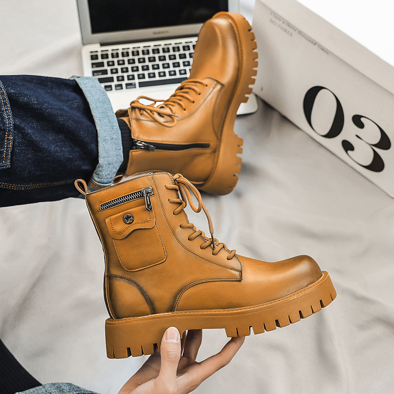 2025 Trend Erkek Botları Spor  - Street Fashion Men 2025 incelemesi ve fiyatı